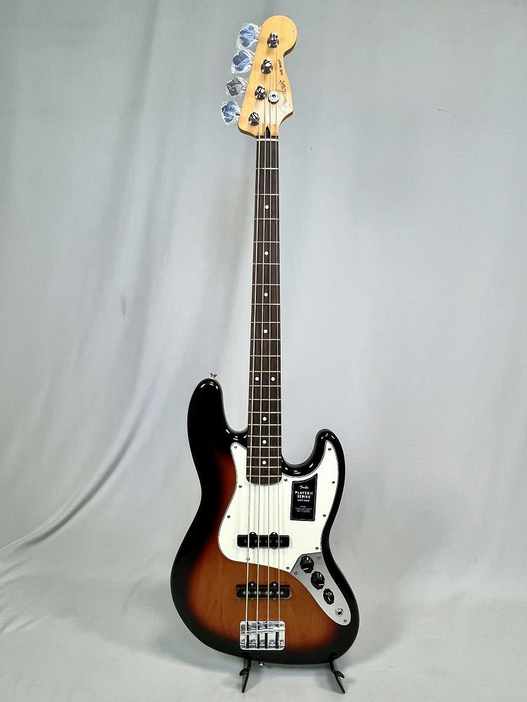 Fender Player II Jazz Bass®, Rosewood Fingerboard, 3-Color Sunburst【キズ有特価】
