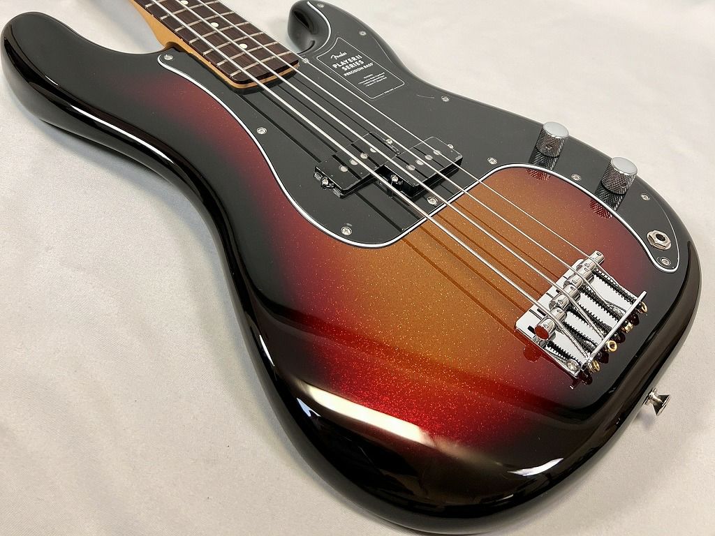 Fender Limited Edition Player II Precision Bass®, Rosewood Fingerboard, Sparkle 3-Color Sunburst