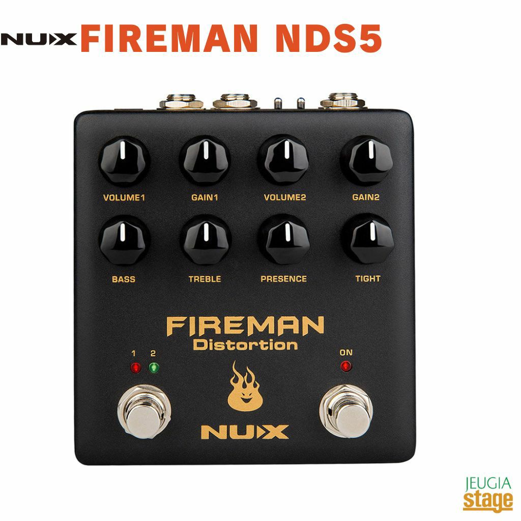 NUX Fireman (NDS-5) Verdugo Series Stompboxes