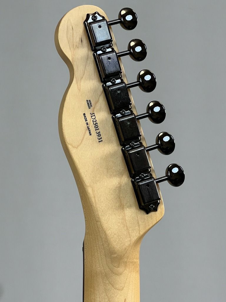 Fender Made in Japan Limited Hybrid II Telecaster®, Noir, Rosewood Fingerboard, Blackヘッド裏