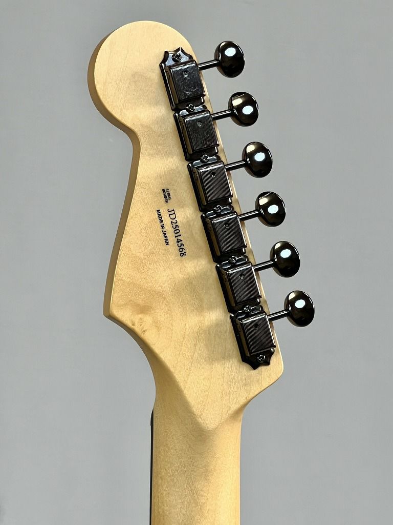  Fender Made in Japan Limited Hybrid II Stratocaster®, Noir, Rosewood Fingerboard, Blackヘッド裏