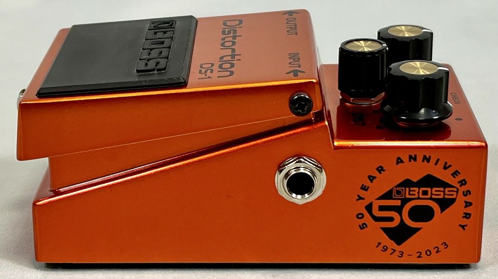 Boss DS-1-B50A Distortion(50th Anniversary)実機右側面