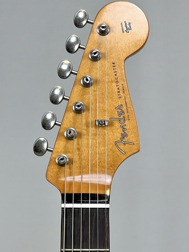 Fender Limited Edition Vintera® II Road Worn® '60s Stratocaster®, Rosewood Fingerboard, Sonic Blue ヘッド