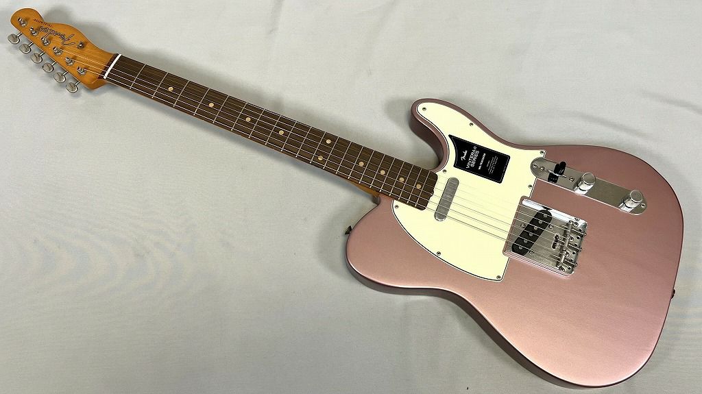  Fender Limited Edition Vintera® II Road Worn® '60s Telecaster®, Rosewood Fingerboard, Burgundy Mist Metallic