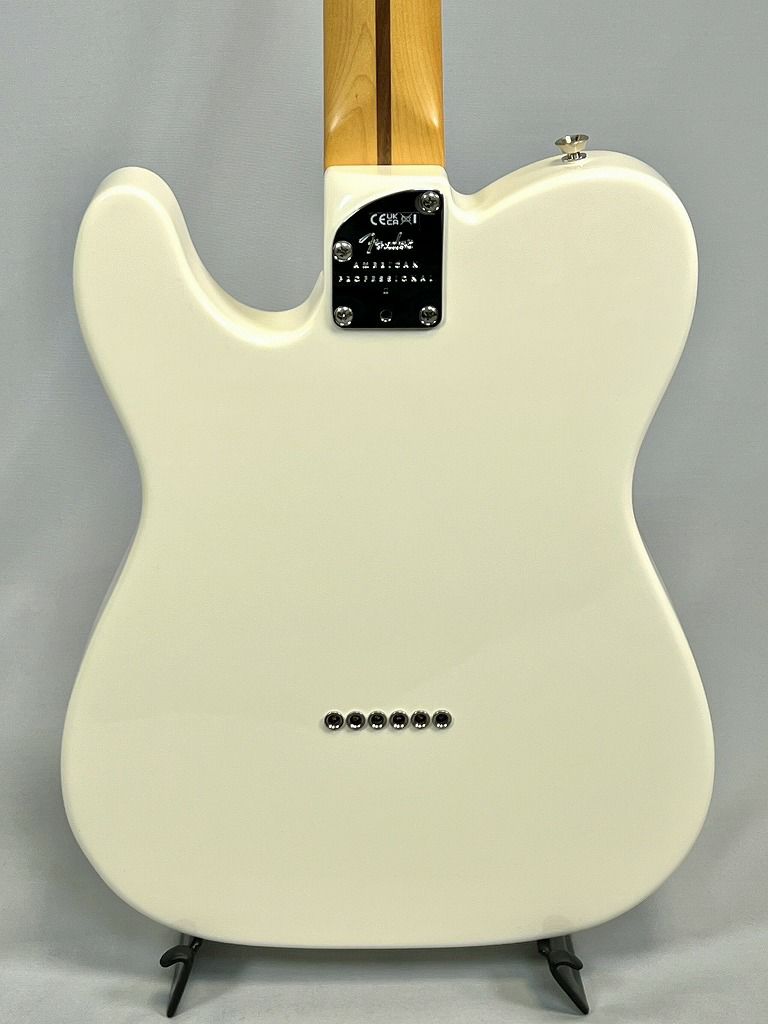 Fender American Professional II Telecaster®, Rosewood Fingerboard, Olympic White【傷アリ】ボディ背面