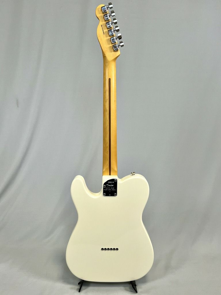 Fender American Professional II Telecaster®, Rosewood Fingerboard, Olympic White【傷アリ】全体像・背面