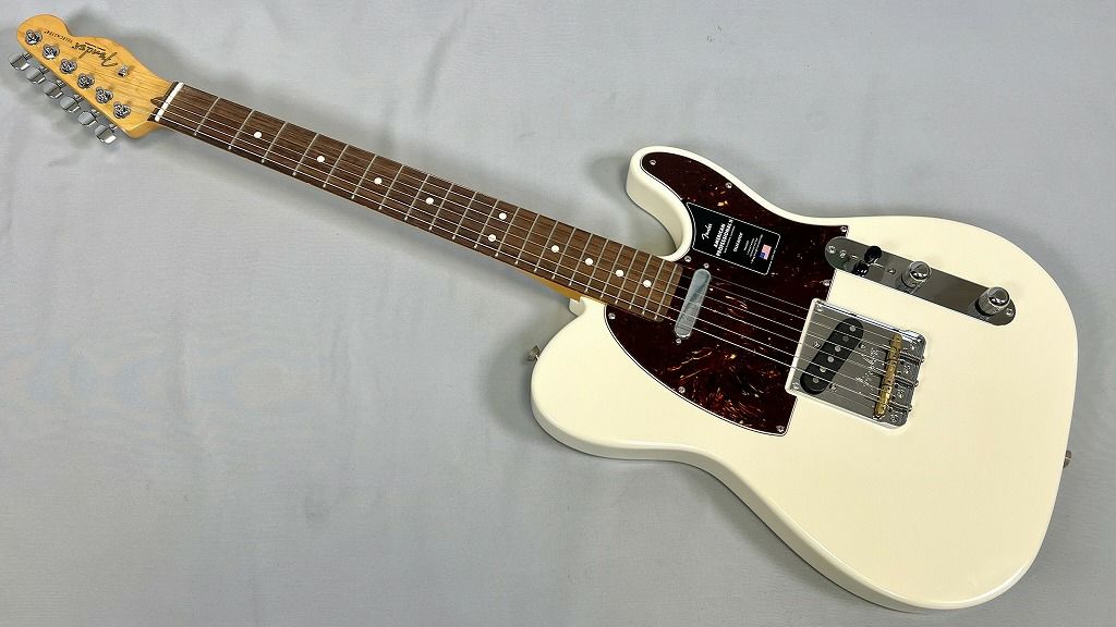 Fender American Professional II Telecaster®, Rosewood Fingerboard, Olympic White【傷アリ】