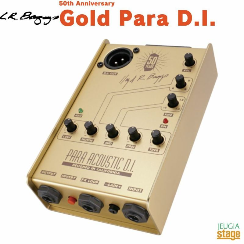 L.R.Baggs 50th Anniversary Gold Para D.I.