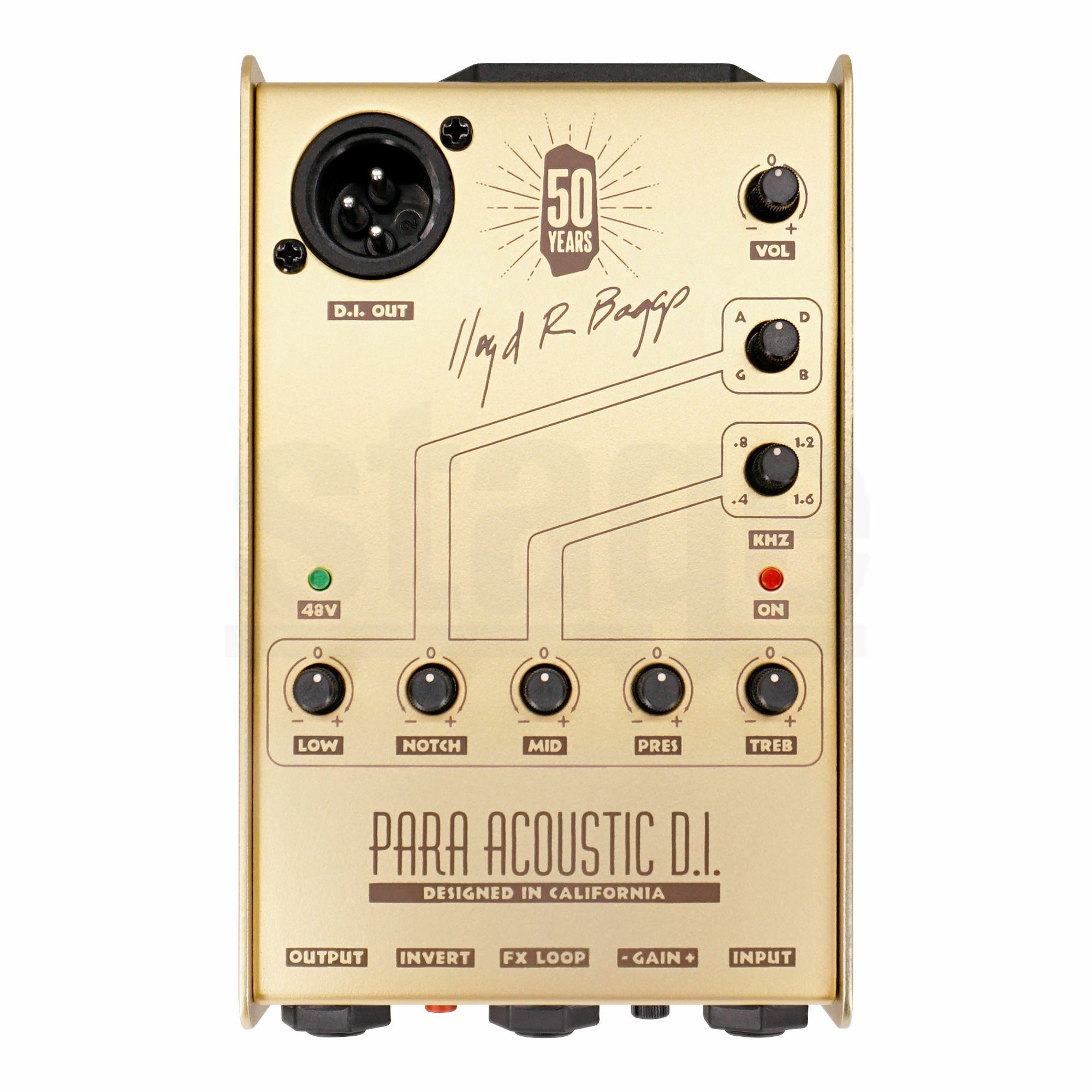 L.R.Baggs 50th Anniversary Gold Para D.I.