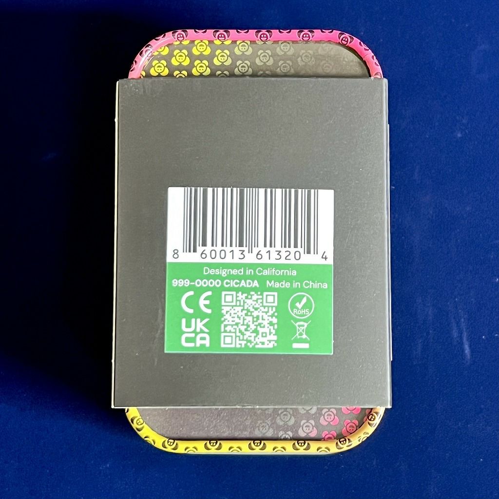 Olinthus CICADA外装・裏（帯付き）