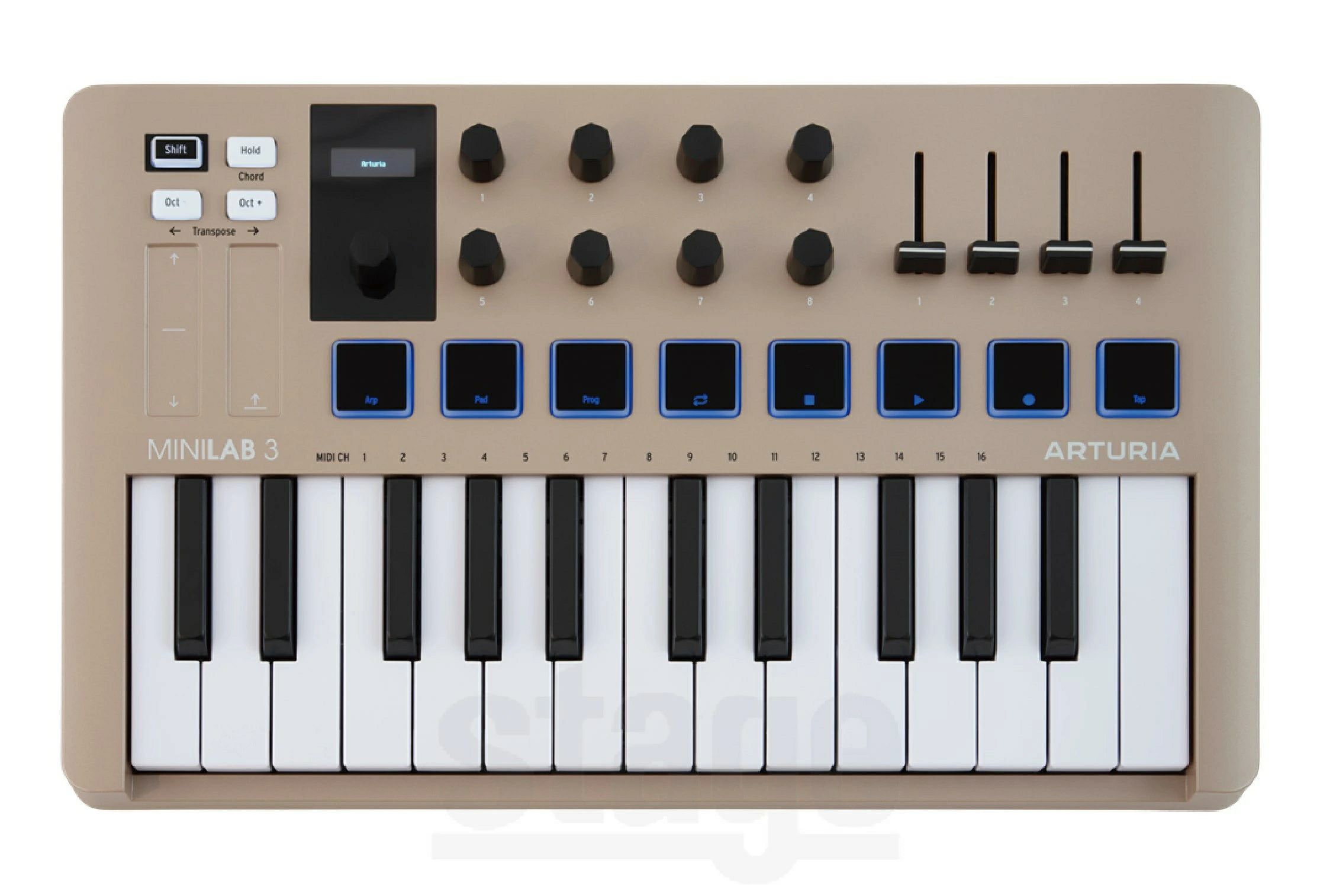 ARTURIA MINILAB3 CHAMPAGNE