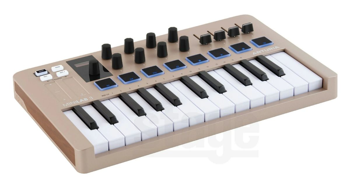 ARTURIA MINILAB3 CHAMPAGNE