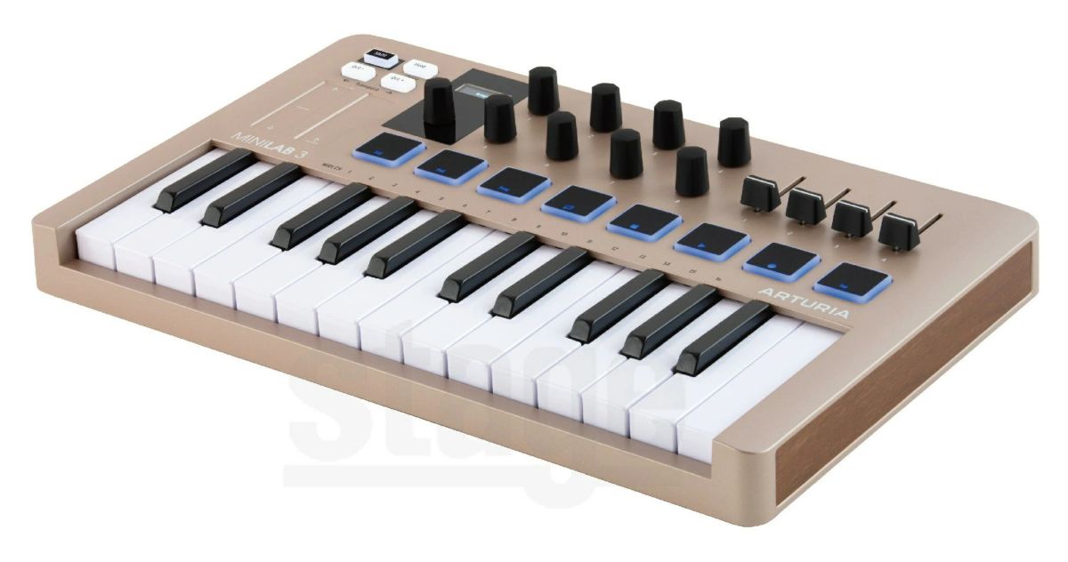 ARTURIA MINILAB3 CHAMPAGNE