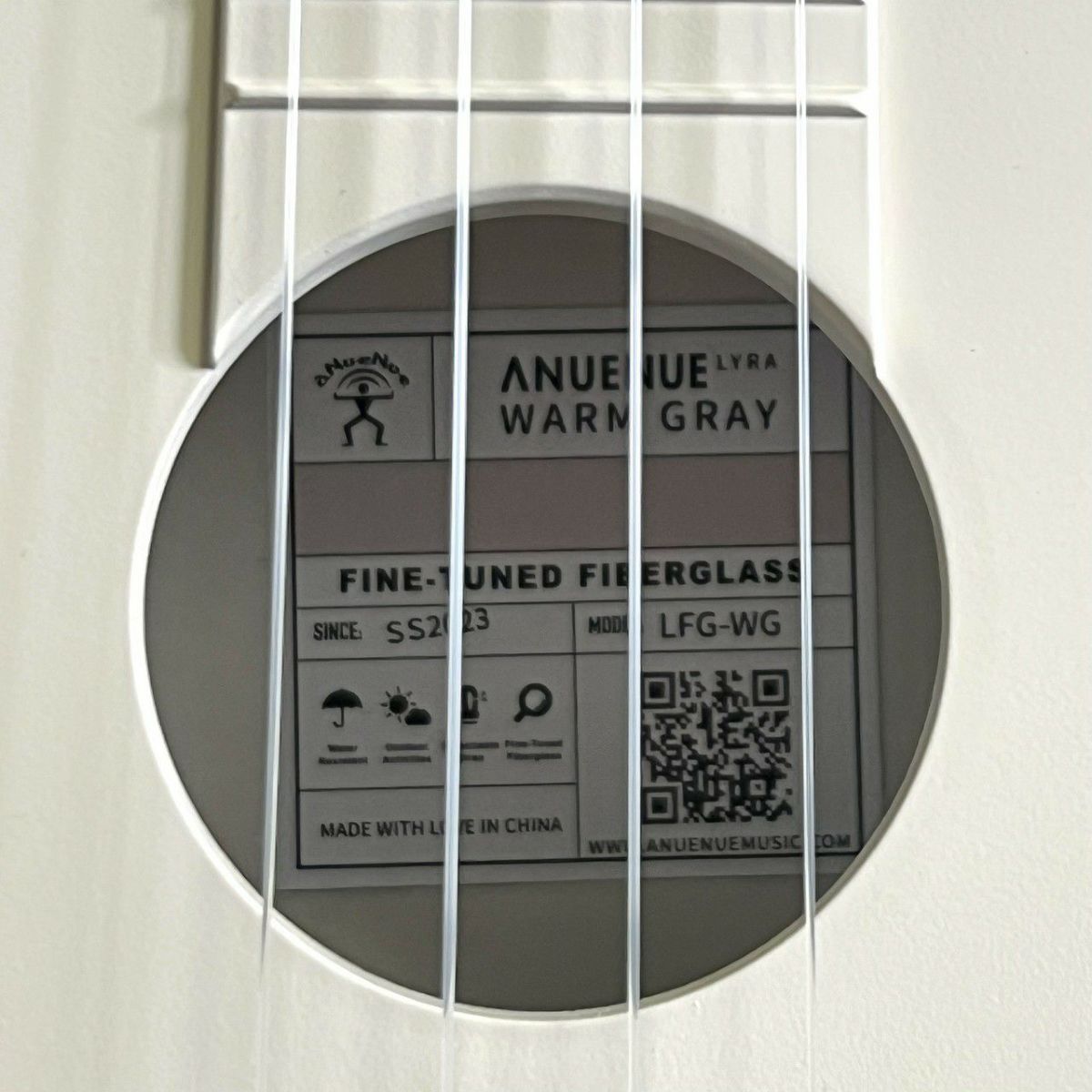 aNueNueLYRAFineTuneFiberGlassLFG-WG(WarmGray)