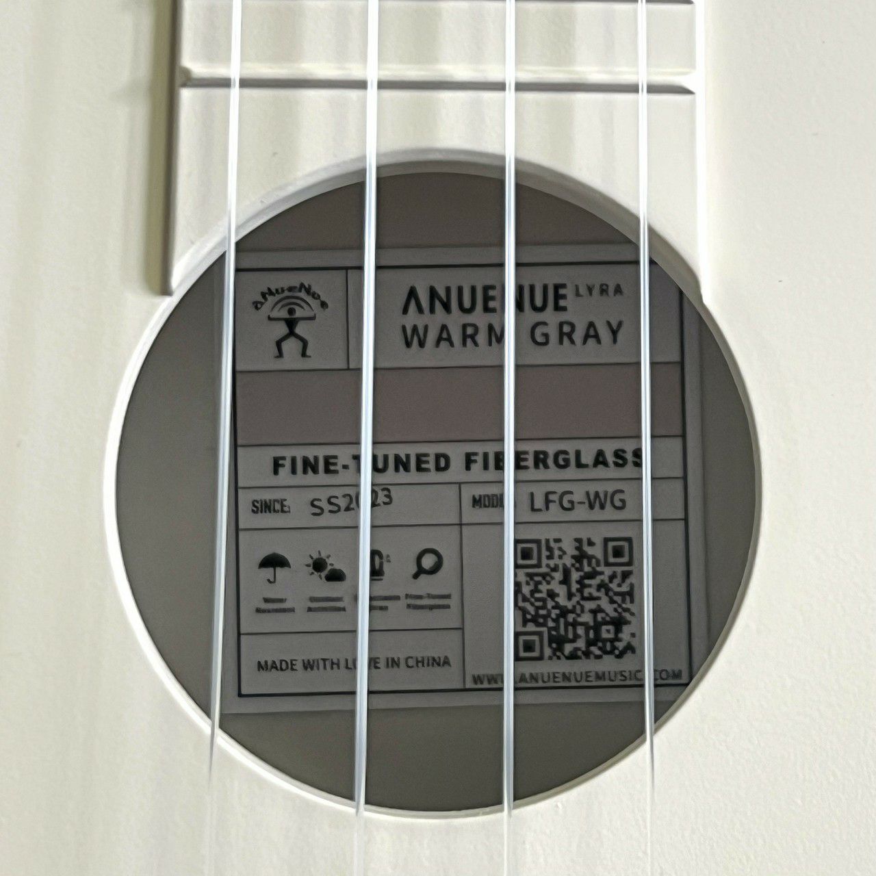 aNueNueLYRAFineTuneFiberGlassLFG-WG(WarmGray)