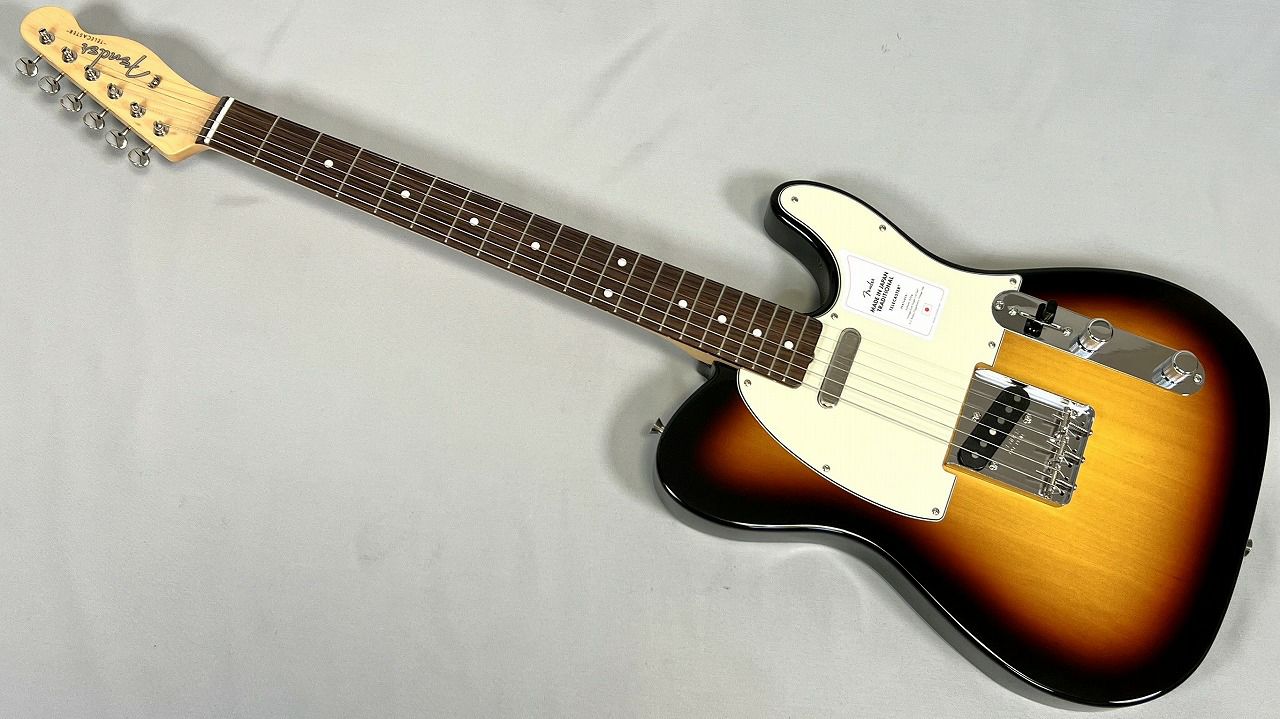 Fender Made in Japan Traditional 60s Telecaster®, Rosewood Fingerboard, 3-Color Sunburst