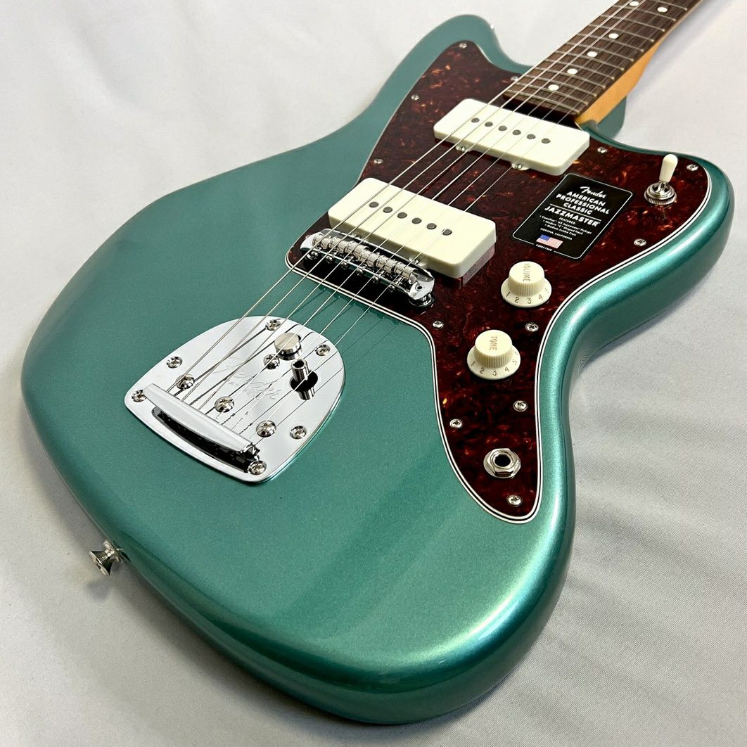 Fender American Professional Classic Jazzmaster®, Rosewood Fingerboard, Faded Sherwood Green Metallic