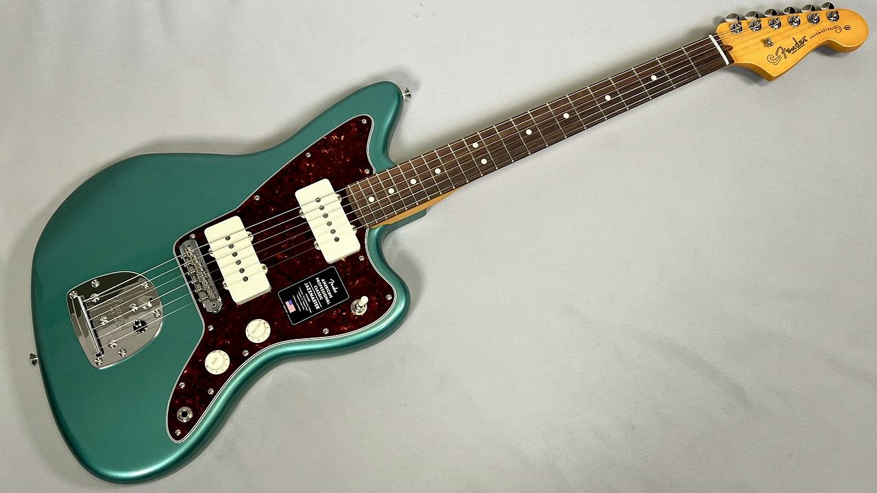 Fender American Professional Classic Jazzmaster®, Rosewood Fingerboard, Faded Sherwood Green Metallic