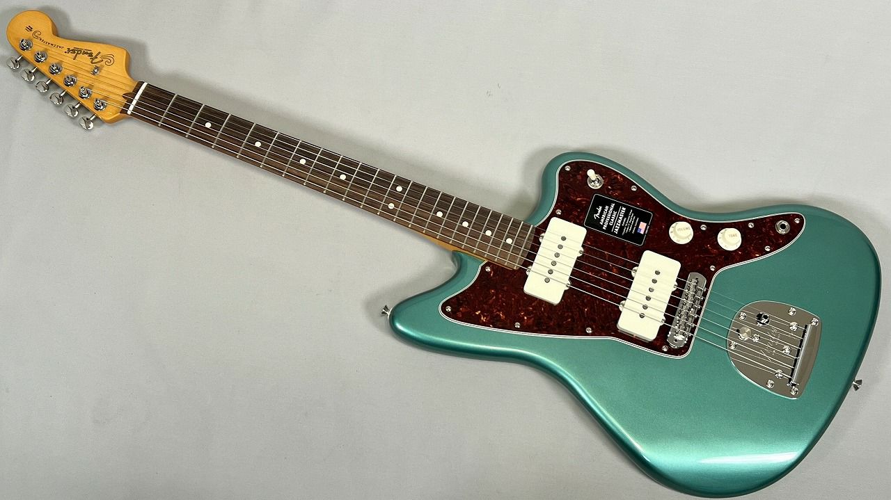 Fender American Professional Classic Jazzmaster®, Rosewood Fingerboard, Faded Sherwood Green Metallic