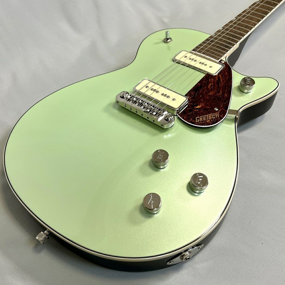 GretschG5210-P90Electromatic®Jet&trade;Two90Single-CutwithWraparound,LaurelFingerboard,BroadwayJade