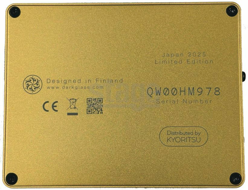 DarkglassMicrotubesB7KUltraV2w/AUXLimitedGold/裏