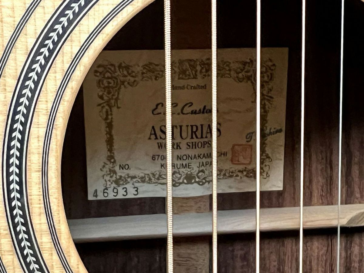 ASTURIASSOLOHERRINGBONEサウンドホール(シリアル：46670)