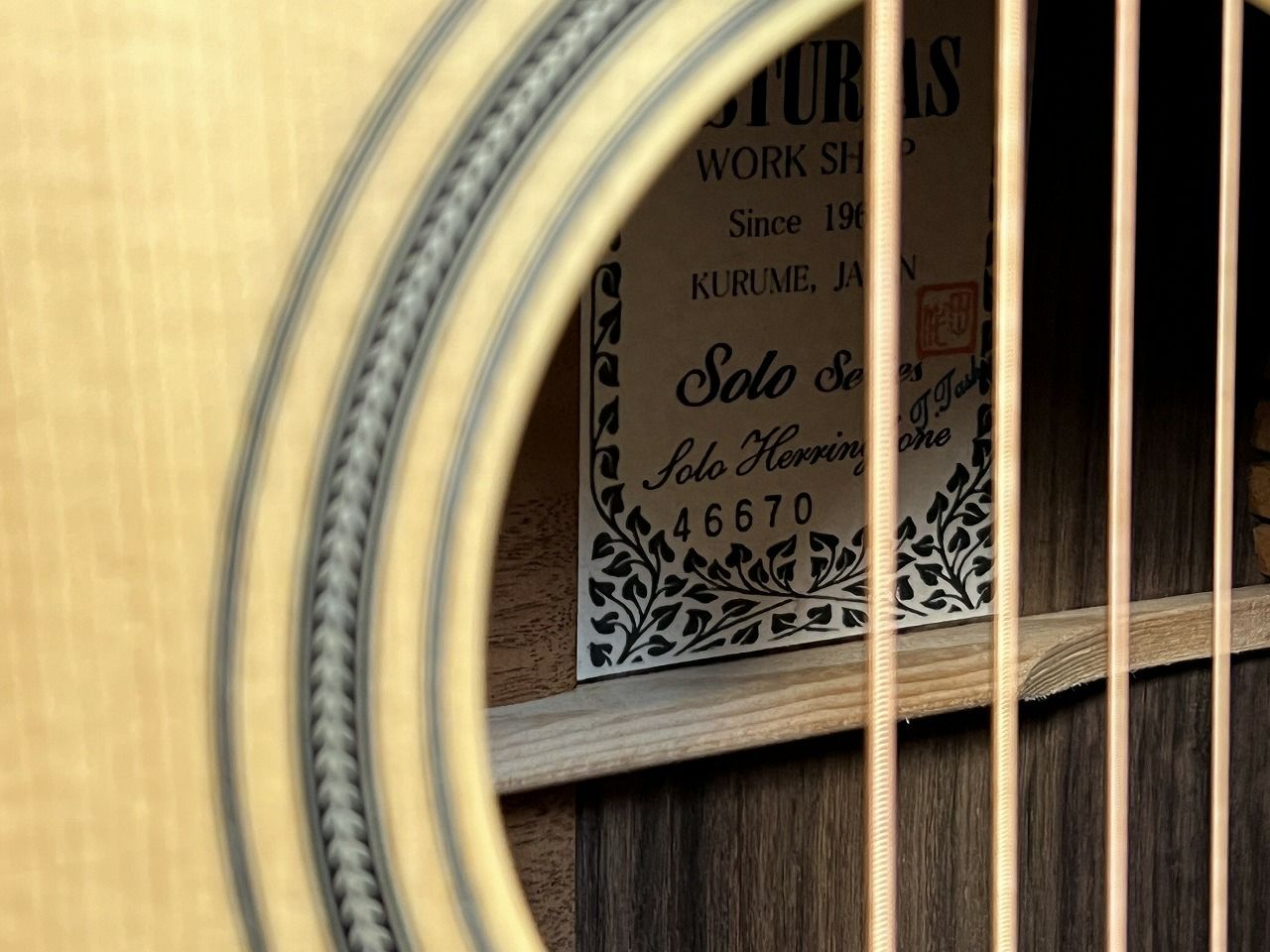 ASTURIASSOLOHERRINGBONEサウンドホール(シリアル：46670)