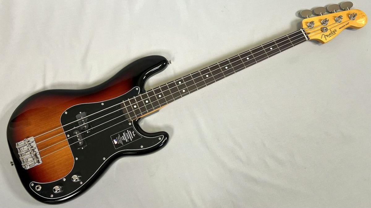 Fender American Professional Classic Precision Bass®, Rosewood Fingerboard, 3-Color Sunburst
