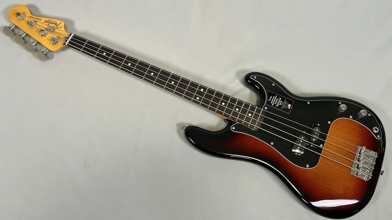 Fender American Professional Classic Precision Bass®, Rosewood Fingerboard, 3-Color Sunburst