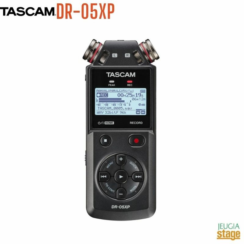 TASCAM DR-05XPタスカム 32ビットフロート録音対応 ステレオポータブル