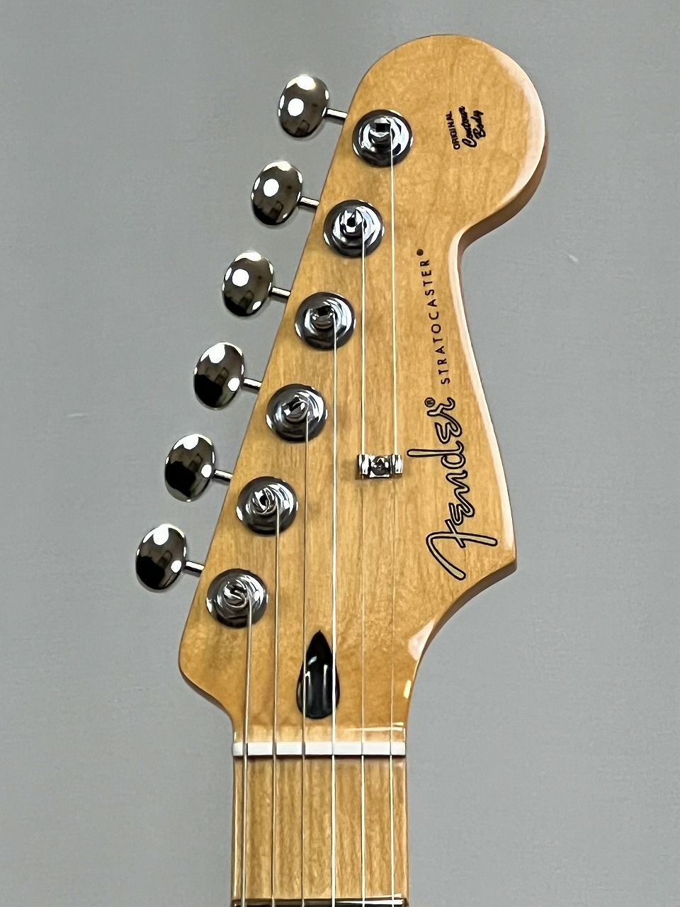 Fender Player II Stratocaster®, Maple Fingerboard, Hialeah Yellow/ヘッド表