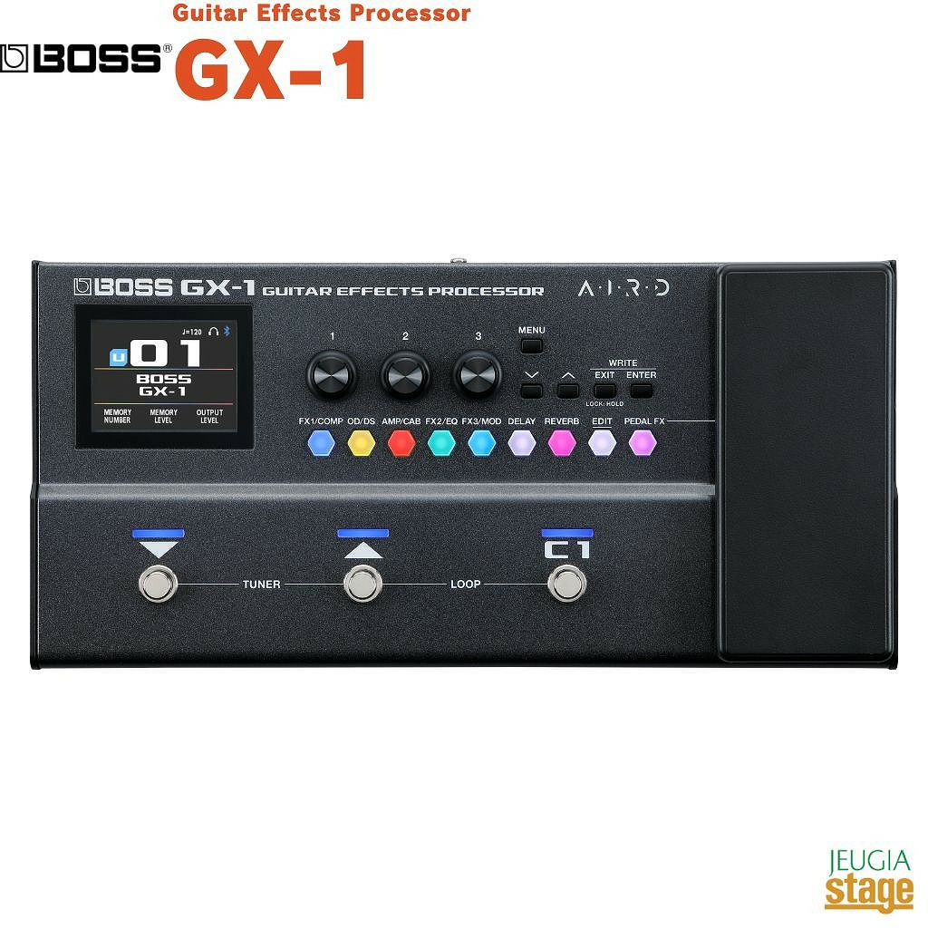 新製品：1月24日発売予定】BOSS GX-1 Guitar Effects Processorボス