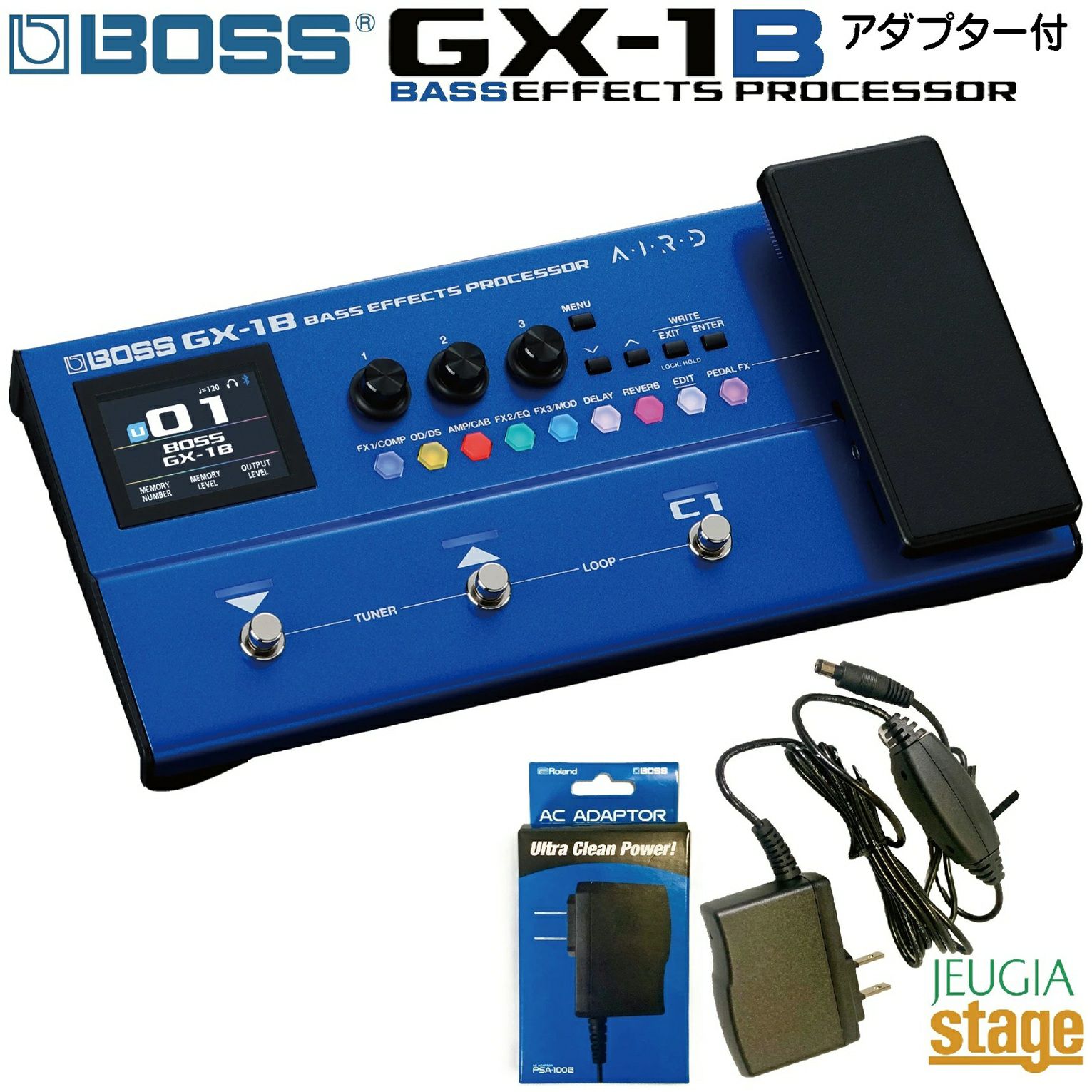 BOSS ME-90 Guitar Multiple Effects&純正ACアダプター(PSA-100S2